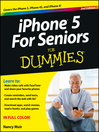 Cover image for iPhone 5 For Seniors For Dummies
